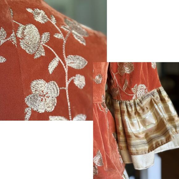 Handmade Colonial Hamilton Women Costume Cosplay LARP History Bounding Outlander - Picture 8 of 9